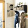 Safavieh Home Collection Finley Hanging 3 Basket Wall Rack view 2