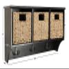 Safavieh Home Collection Finley Hanging 3 Basket Wall Rack view 4