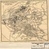 16" x 24" 1886 Map of The Second Battle of Bull Run Position of Troops at Sunset August 29 1862 view 1