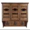 Safavieh Home Collection Leon Hanging 3 Draw Wall Rack view 1