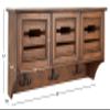 Safavieh Home Collection Leon Hanging 3 Draw Wall Rack view 4