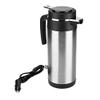 950ml Car Kettle Thermos, Stainless Steel Travel Electric Kettles for WaterTea Coffee Milk (24V) view 1