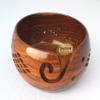 INAM Antique Beautiful and Designer Hand Carved Wooden Decorative Drill Hols Yarn Bowl HANDICRAFTS view 1