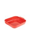 Peugeot - Appolia Square Oven Dish - Ceramic Baker with Handles - Red, 6.5 x 2 inches view 1