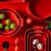 Peugeot - Appolia Square Oven Dish - Ceramic Baker with Handles - Red, 6.5 x 2 inches view 2