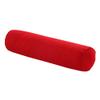 Aowufan Solid Color Cervical Pillow Cylindrical Round Neck Pillow Candy Pillow Long Leg Pad Foot Pillow Throw Pillow Sofa Cushion (Red, L) view 1