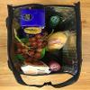 Large Thermo Cooler Tote lunch Box, Lunch Bag, Insulated Cooler W Carry Handle (Pack of 2 - Black 14") view 2