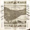 16" x 24" 1885 Map of Madison State Capital of Wisconsin County Seat of Dane County view 1