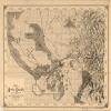 18" x 24" 1888 Map of A Portion of Kern County California Showing Ranches Lakes Rivers Canals Sloughs & Artesian Wells view 1