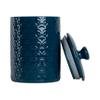10 Strawberry Street Kitchen Canister, 3 Piece Set, Ocean Navy view 3