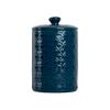 10 Strawberry Street Kitchen Canister, 3 Piece Set, Ocean Navy view 4