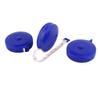 Aexit Blue Round Tools & Home Improvement Plastic Housing Surveyors Fibreglass 1.5M Length 60" Retractable Metric/Inch Imperial Tape Measure Roll Tape Measures 3 Pcs view 1