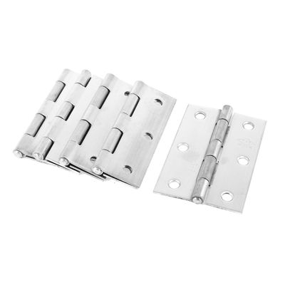 Aexit 5pcs 75 Clothes Hangers x 21mm Gray Stainless Steel Butt Hinges for Closet Children's Clothes Hangers Drawer Door