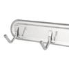 Aexit Home Bedroom Shower Curtains, Hooks & Liners Bathroom Hat Coat Towel Wall Mounted Metal 10-Hooks Hanger Rack Decorative Shower Curtain Hooks Holder 2Pcs view 3