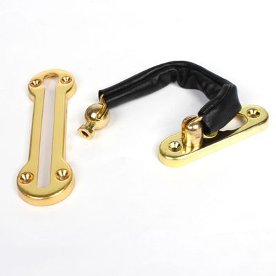 Aexit Home Guard Clothes Hangers Against Thieves Gold Tone Security Interior Children's Clothes Hangers Door Chain