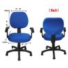 Melaluxe Computer Office Chair Cover - Protective & Stretchable Universal Chair Covers Stretch Rotating Chair Slipcover view 3