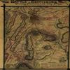 16" x 24" 1863-1865 Map of The Battle of Gettysburg Pennsylvania Showing Positions Held July 2nd view 1