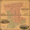 18" x 24" 1871 Map of Woodsburgh Long Island view 1
