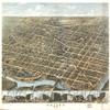 18" x 24" 1870 Map of Dayton Ohio view 1
