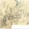 12" x 24" 1863 Map of The Rappahannock River from Port Royal to Richards Ferry view 1
