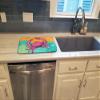 Caroline's Treasures VHA3028DDM Coastal Pink Crab Dish Drying Mat Absorbent Dish Drying Mat Pad for Kitchen Counter Dish Drainer Mat for Countertop, 14 x 21", Multicolor view 3