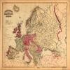 18" x 24" 1871 Map of Asher & Adams New Topographical Atlas & Gazetteer of New York-Europe view 1