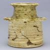 Mino Ware 039-0027 Teruyuki Mizuno Vase, Vase with Ears, Ash Glaze view 2
