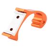 Aexit 2 Pieces Rack Attachments Aluminum Wall Mounted Bathroom Towel Holder Robe Hooks Hanger Hooks Orange 2" view 3