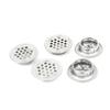 Aexit 5 Pcs Racks, Shelves & Drawers Stainless Steel 24mm Bottom Dia Round Mesh Hole Air Shelf Accessories Vent Louver view 1