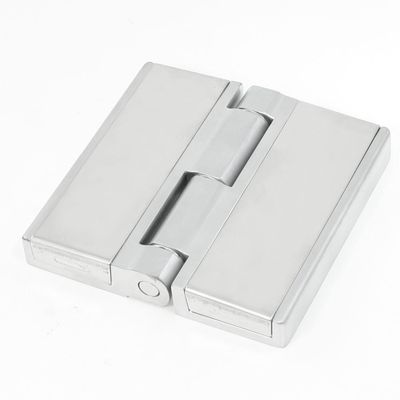 Aexit 10cmx10cm Silver Clothes Hangers Tone Stainless Steel Cabinet Window Children's Clothes Hangers Door Hinge