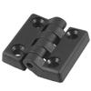 Aexit 50mm x Clothes Hangers 48mm Countersunk Hole Plastic Cabinet Ball Bearing Children's Clothes Hangers Hinge Black view 1