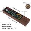 Fanfoobi Monogrammed B Chalkboard Beer Tap Handle for Home Brew Kegerators, Home Bar, Kegerator Tap Handles, Gift for Him, 8 Inch Tall Walnut Wood view 2
