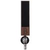Fanfoobi Monogrammed B Chalkboard Beer Tap Handle for Home Brew Kegerators, Home Bar, Kegerator Tap Handles, Gift for Him, 8 Inch Tall Walnut Wood view 3