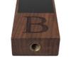Fanfoobi Monogrammed B Chalkboard Beer Tap Handle for Home Brew Kegerators, Home Bar, Kegerator Tap Handles, Gift for Him, 8 Inch Tall Walnut Wood view 4