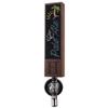 Fanfoobi Monogrammed H Kegerator Beer Tap Handle Display, Keg Tap Handle with Chalk, Made of Wood for Draft Beer Lover's Kegerator or Home Brew view 1