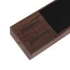 Fanfoobi Monogrammed H Kegerator Beer Tap Handle Display, Keg Tap Handle with Chalk, Made of Wood for Draft Beer Lover's Kegerator or Home Brew view 3