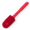 SPARTA Industrial Tank Brush Pipe Brush, Drain Brush with Handle for Commercial Kitchens, Polyester, 16 Inches, Red view 1