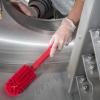 SPARTA Industrial Tank Brush Pipe Brush, Drain Brush with Handle for Commercial Kitchens, Polyester, 16 Inches, Red view 2