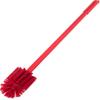 SPARTA Multi-Purpose Valve Brush Fitting Brush, Round Brush with Polyester Bristles, Color Coded for Commercial Cleaning, Kitchen, Restaurant, Bathroom, Polyester, 30 Inches, Red view 2