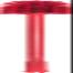 SPARTA Multi-Purpose Valve Brush Fitting Brush, Round Brush with Polyester Bristles, Color Coded for Commercial Cleaning, Kitchen, Restaurant, Bathroom, Polyester, 30 Inches, Red view 3