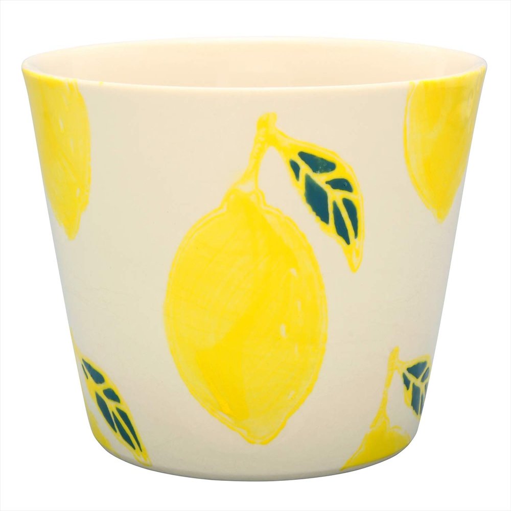 24to3(Nishitomi) Hasami Ware Kikusho Kiln Fruit Multi-Cup Lemon