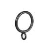uxcell Curtain Rings Metal 28mm Inner Dia Drapery Ring for Curtain Rods Black 16 Pcs view 1