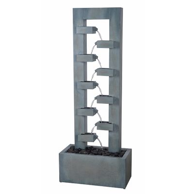 Kenroy Home 50087 Stanton Fountains, Medium, Dusty Blue