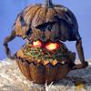 Animated Pop-Up Jack-o'-Lantern Halloween Decoration and Prop, 11 3/4" W x 9" L x 10 1/4" H, by Tekky Toys view 1