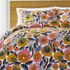 Marimekko - Queen Duvet Cover Set, Cotton Percale Bedding with Matching Shams & Button Closure, All Season Home Decor (Rosarium Pink, Queen) view 2