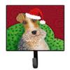 Caroline's Treasures Wire Fox Terrier Christmas Leash or Key Holder, Multicolor view 1
