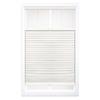 DEZ FURNISHINGS Cordless 1.5" Blackout Top Down Bottom Up Cellular Shade, 25.5"W x 64"H, Cream view 1