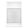 DEZ FURNISHINGS Cordless 1.5" Blackout Top Down Bottom Up Cellular Shade, 29.5"W x 64"H, White view 1