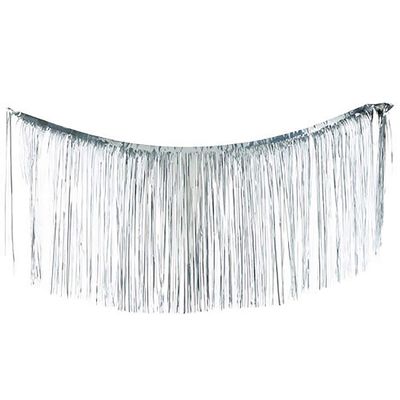 Shiny Brite Holiday Splendor Silver Tinsel 18in 1000ct - Christopher Radko