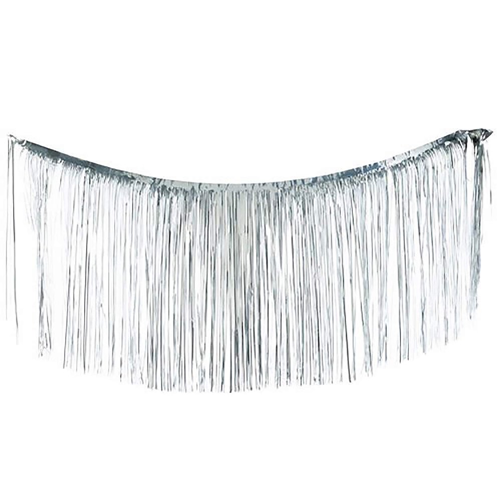 Shiny Brite Holiday Splendor Silver Tinsel 18in 1000ct - Christopher Radko